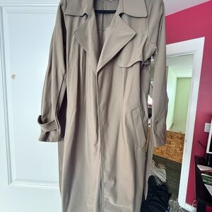 Athleta Women's Beige Trench Coat